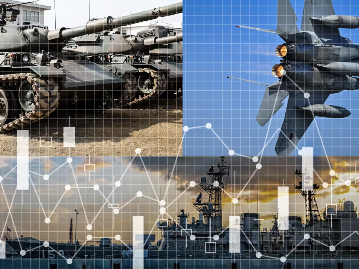 Moldes para equipamentos e componentes do setor de defesa e segurança